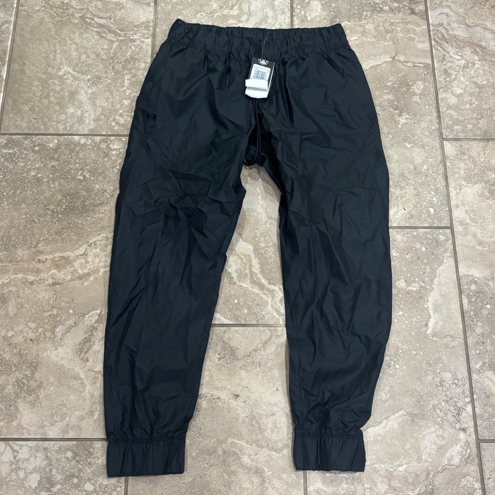 Under Armour Storm Womens Joggers Black Athletic Pants 1317872 Medium